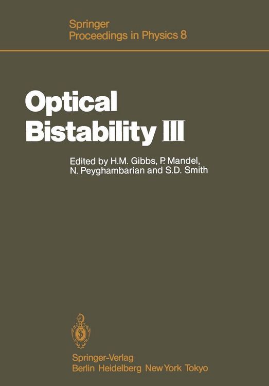 Produktbild: Optical Bistability III