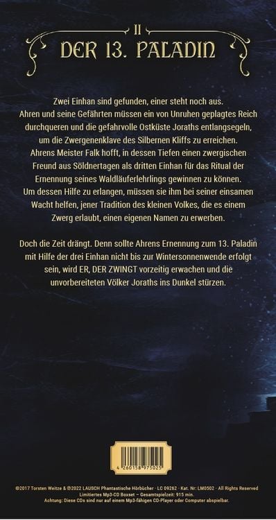 Produktbild: Die Ernennung: Der 13. Paladin Band II