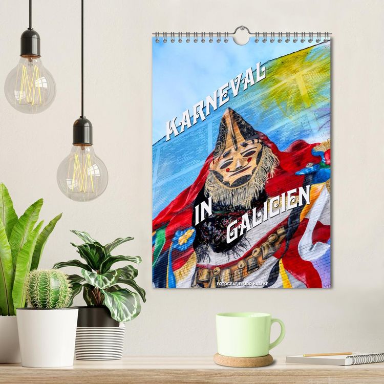 Produktbild: Karneval in Galicien (Wandkalender 2026 DIN A4 hoch), CALVENDO Monatskalender
