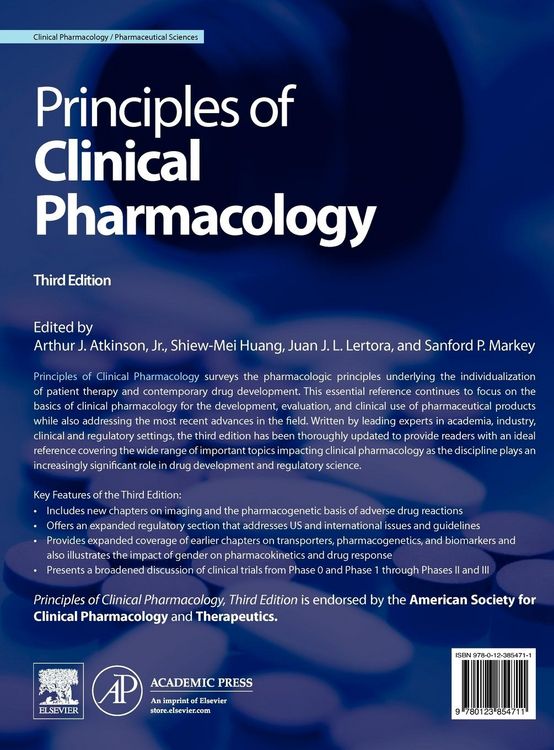 Produktbild: Principles of Clinical Pharmacology