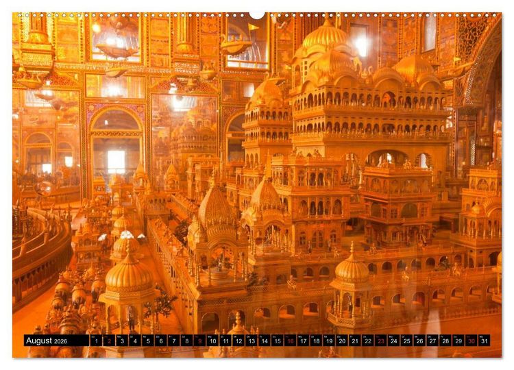 Produktbild: Indien - Rajasthan (hochwertiger Premium Wandkalender 2026 DIN A2 quer), Kunstdruck in Hochglanz