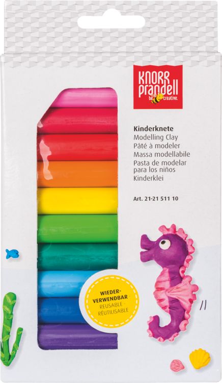 Produktbild: KNORR prandell Kinderknete Mix 200g