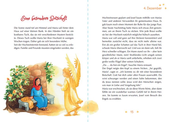Produktbild: Die Weihnachtsgeschichte - Ein Adventskalenderbuch