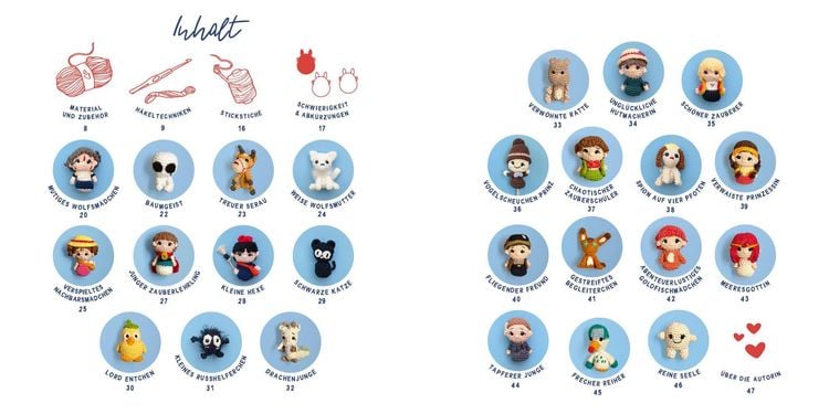Produktbild: Mini-Amigurumis &ndash; Das inoffizielle H&auml;kelbuch f&uuml;r Ghibli-Fans