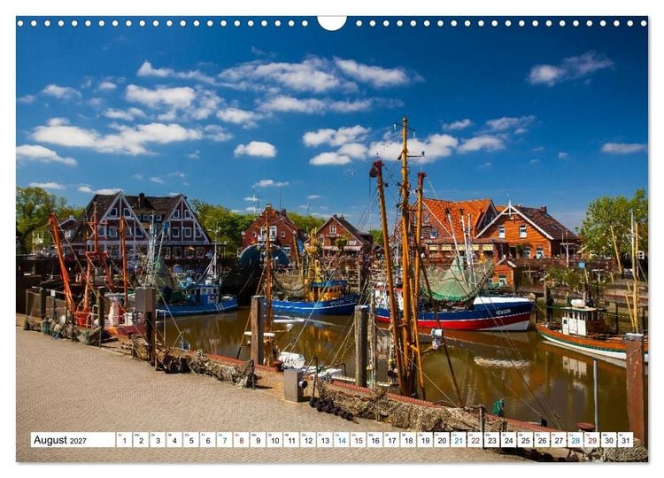 Produktbild: Die deutsche Nordseek&uuml;ste (Wandkalender 2027 DIN A3 quer), CALVENDO Monatskalender