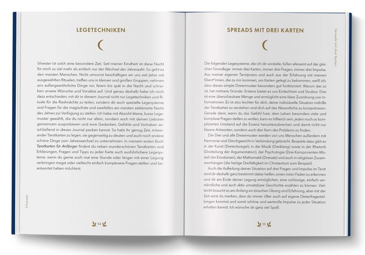 Produktbild: Tarot Journal f&uuml;r Rauhn&auml;chte und Jahreswende