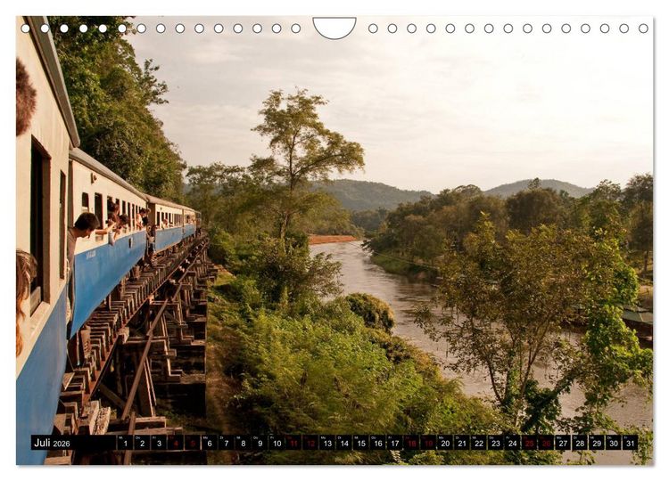Produktbild: Thailand abseits der Str&auml;nde (Wandkalender 2026 DIN A4 quer), CALVENDO Monatskalender