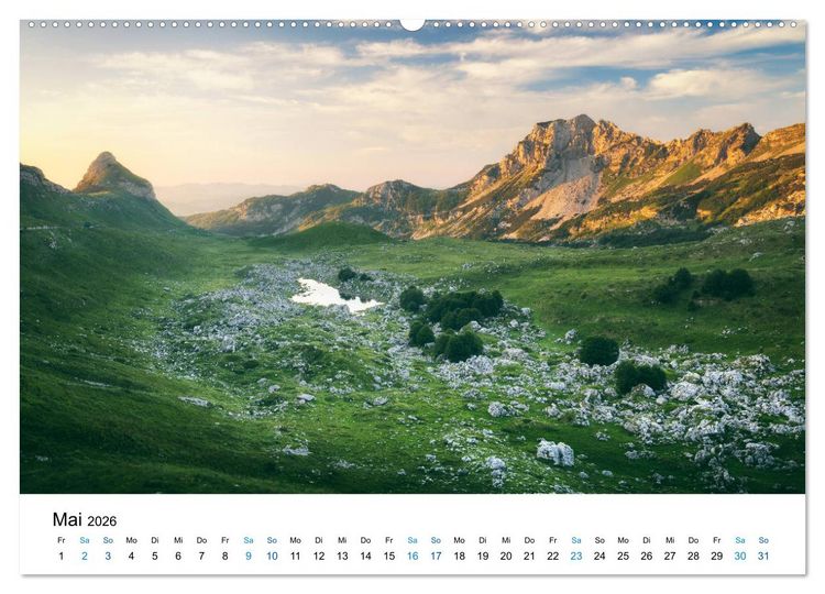 Produktbild: Juwelen des Balkans (Wandkalender 2026 DIN A2 quer), CALVENDO Monatskalender