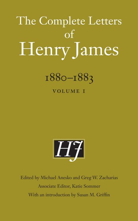 Produktbild: Complete Letters of Henry James, 1880-1883