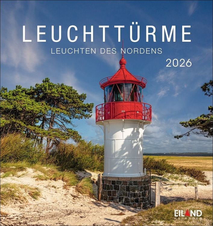 Produktbild: Leuchttürme Postkartenkalender 2026 - An der Nord- und Ostseeküste