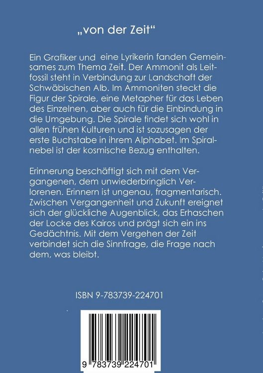 Produktbild: "von der Zeit"