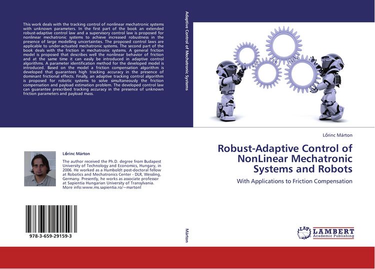 Produktbild: Robust-Adaptive Control of NonLinear Mechatronic Systems and Robots