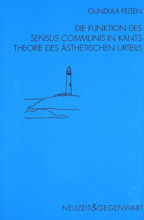 Produktbild: Die Funktion des sensus communis in Kants Theorie des &auml;sthetischen Urteils