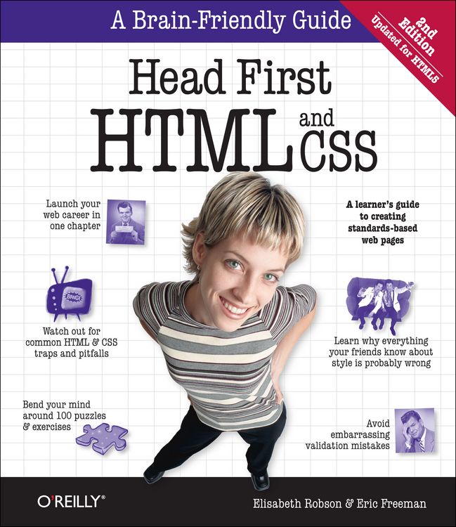 Produktbild: Head First HTML and CSS