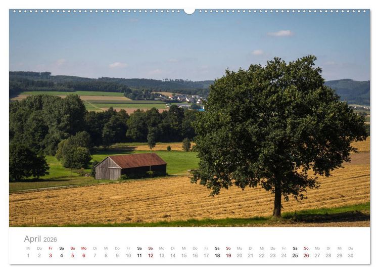 Produktbild: Sch&ouml;nes M&auml;rkisches Sauerland (hochwertiger Premium Wandkalender 2026 DIN A2 quer), Kunstdruck in Hochglanz