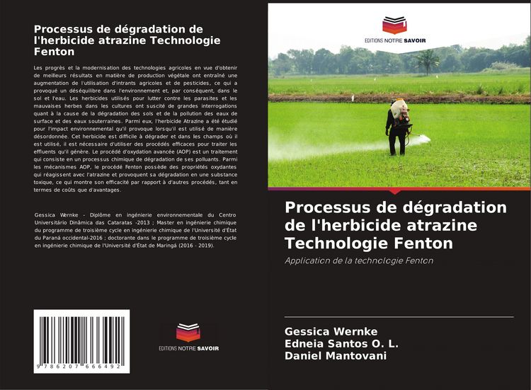 Produktbild: Processus de d&eacute;gradation de l'herbicide atrazine Technologie Fenton