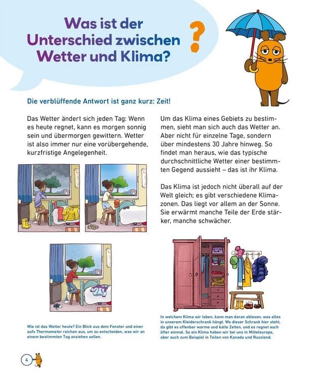 Produktbild: Frag doch mal ... die Maus: Klima und Wetter