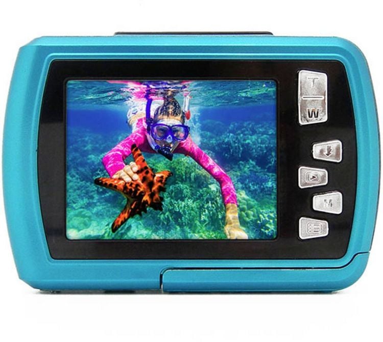 Produktbild: Easypix W2024"Splash" Digitalkamera 16 Megapixel Ice, Blue Unterwasserkamera