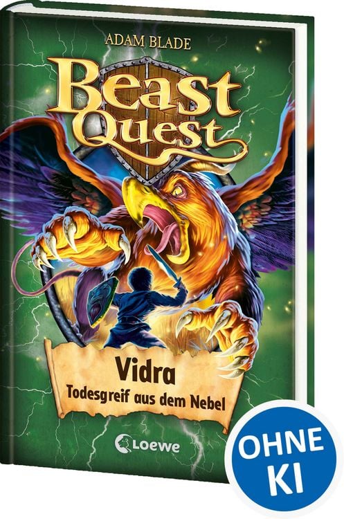 Produktbild: Beast Quest (Band 70) - Vidra, Todesgreif aus dem Nebel