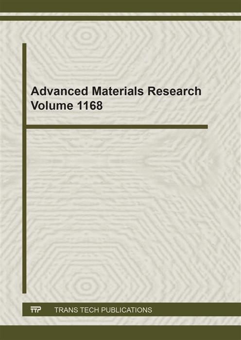 Produktbild: Advanced Materials Research Vol. 1168