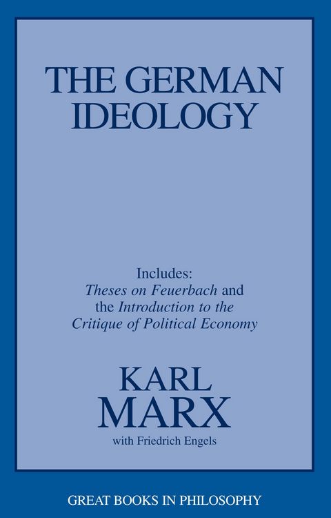 Produktbild: The German Ideology
