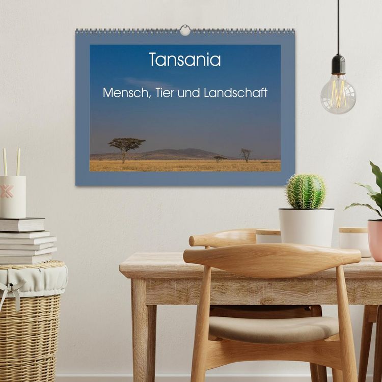 Produktbild: Tansania - Mensch, Tier und Landschaft (Wandkalender 2026 DIN A3 quer), CALVENDO Monatskalender