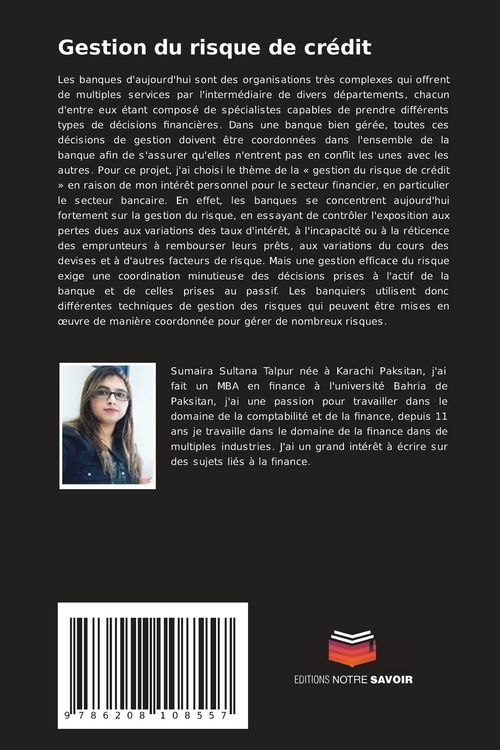 Produktbild: Gestion du risque de cr&eacute;dit