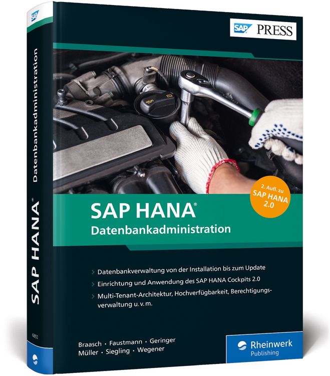 Produktbild: SAP HANA &ndash; Datenbankadministration