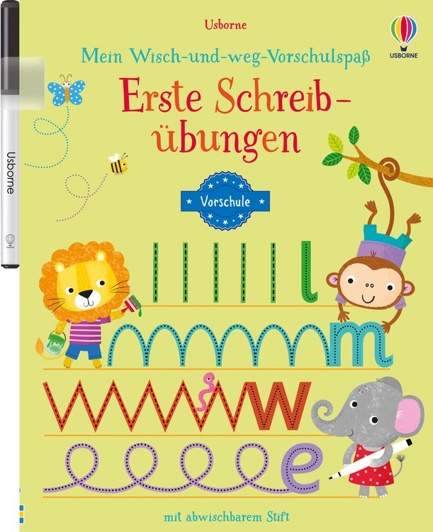 Produktbild: Mein Wisch-und-weg-Vorschulspa&szlig;: Erste Schreib&uuml;bungen