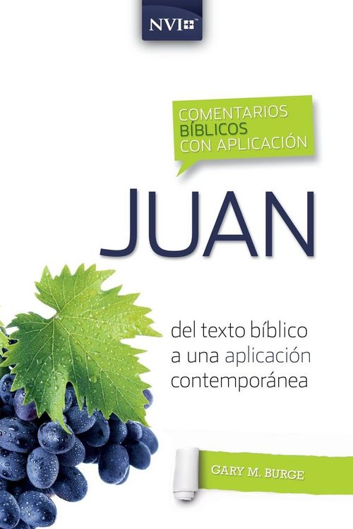 Produktbild: Comentario b&iacute;blico con aplicaci&oacute;n NVI Juan