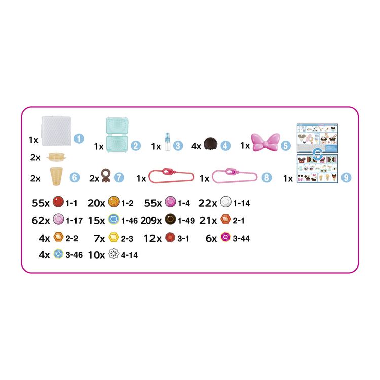 Produktbild: AQB Mickey & Friends Ice Cream Set