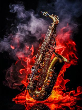 Produktbild: CALVENDO Puzzle Ein Motiv aus dem Kalender Musik on Fire | 2000 Teile Lege-Gr&ouml;&szlig;e 90x67cm Foto-Puzzle f&uuml;r gl&uuml;ckliche Stunden