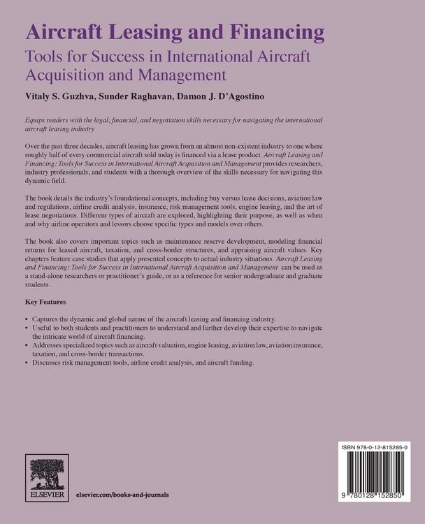 Produktbild: Aircraft Leasing and Financing