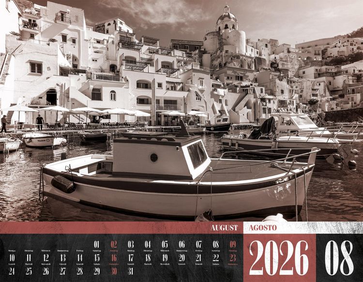 Produktbild: La Dolce Vita Kalender 2026 | Italienische Lebensart