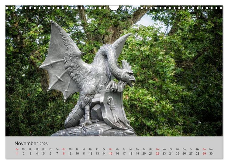 Produktbild: Basel, eine Stadt am Rhein (Wandkalender 2026 DIN A3 quer), CALVENDO Monatskalender