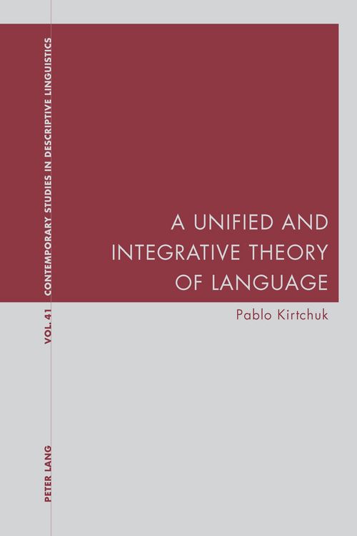 Produktbild: Unified and Integrative Theory of Language