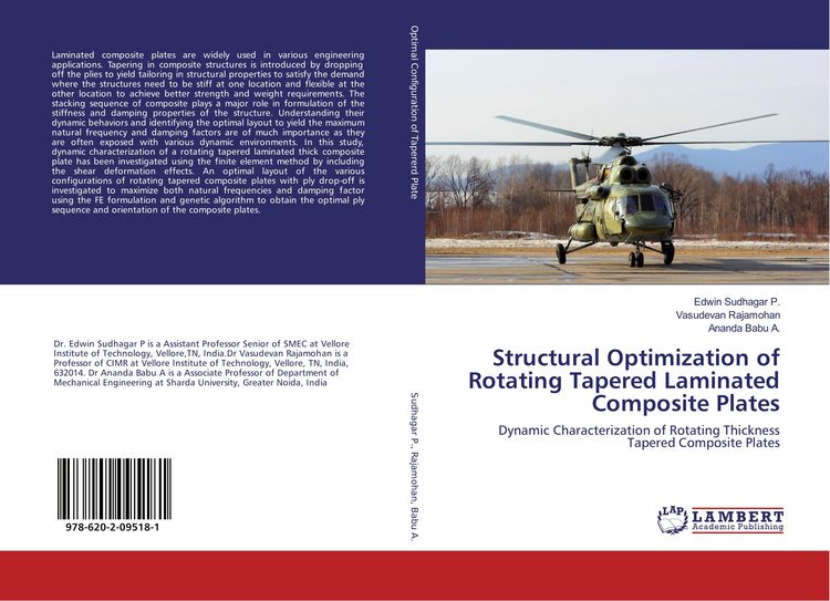 Produktbild: Structural Optimization of Rotating Tapered Laminated Composite Plates