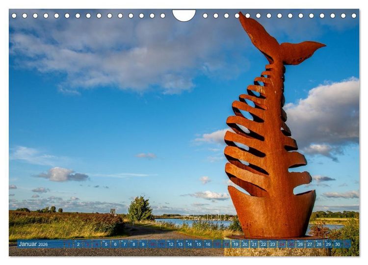 Produktbild: Greetsiel, die ostfriesische Perle und seine Umgebung (Wandkalender 2026 DIN A4 quer), CALVENDO Monatskalender