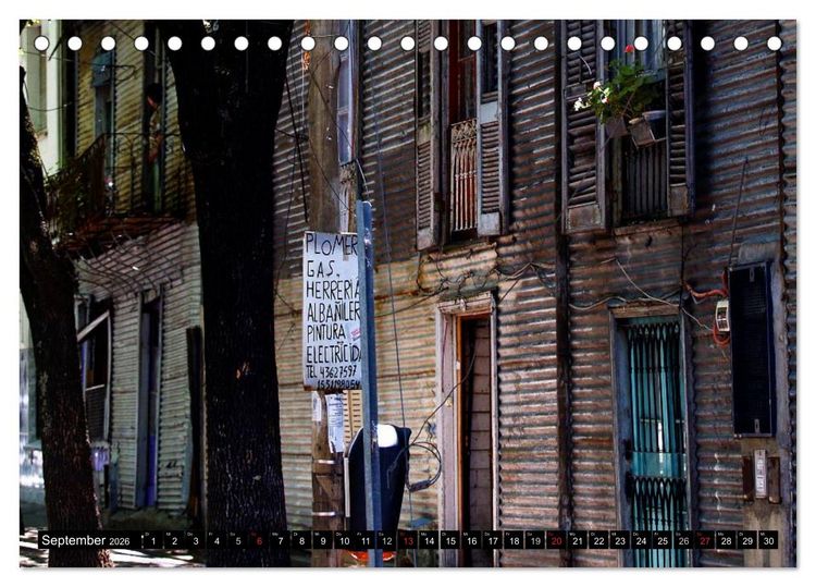 Produktbild: Argentinien - Impressionen (Tischkalender 2026 DIN A5 quer), CALVENDO Monatskalender