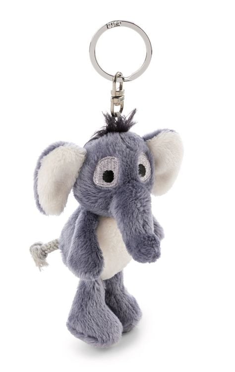Produktbild: NICI 62732 - Wild Friends, Elefant El-Flora, Schl&uuml;sselanh&auml;nger, 10 cm, GREEN