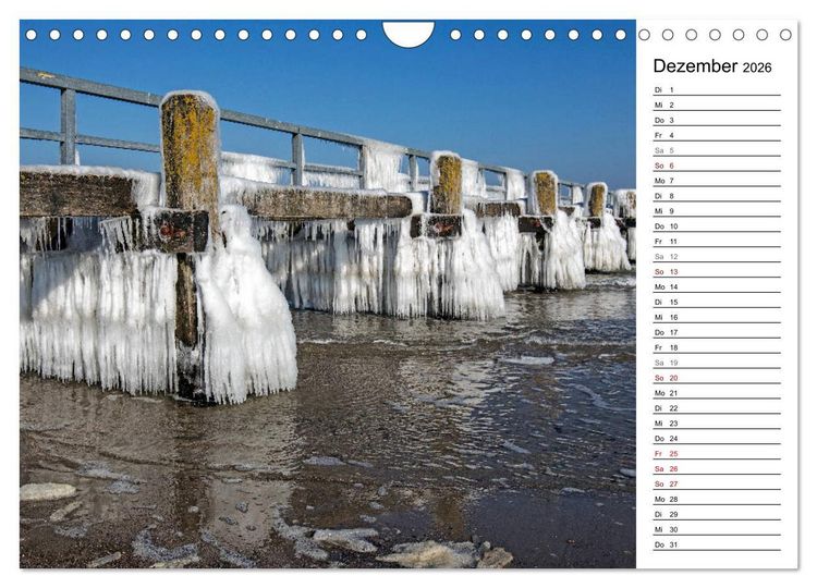 Produktbild: Ostseeheilbad Travem&uuml;nde - Die sch&ouml;nste Tochter L&uuml;becks (Wandkalender 2026 DIN A4 quer), CALVENDO Monatskalender