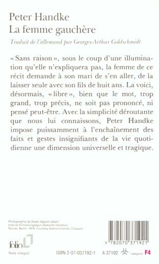 Produktbild: Femme Gauchere