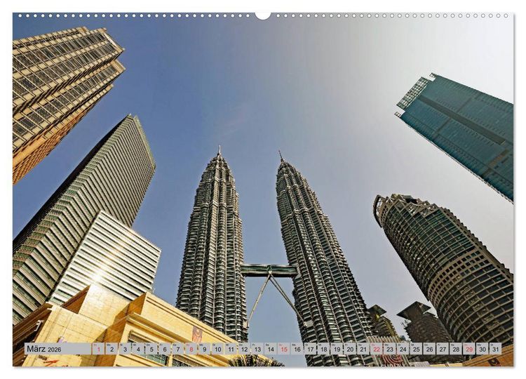Produktbild: Malaysia-Impressionen (hochwertiger Premium Wandkalender 2026 DIN A2 quer), Kunstdruck in Hochglanz