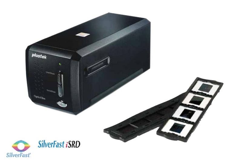 Produktbild: Plustek OpticFilm 8200i SE Negativscanner, Diascanner Staub- und Kratzerentfernung: Hardware