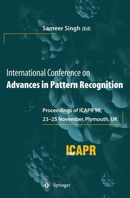 Produktbild: International Conference on Advances in Pattern Recognition