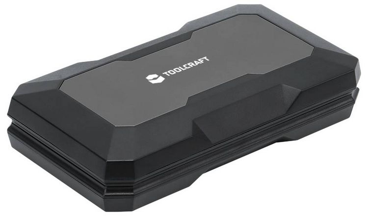 Produktbild: TOOLCRAFT TO-10351635 Bit-Box inkl. Miniknarre