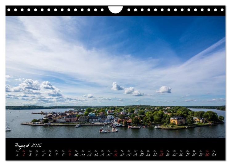 Produktbild: Stockholm und seine Sch&auml;ren (Wandkalender 2026 DIN A4 quer), CALVENDO Monatskalender