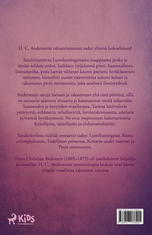 Produktbild: H. C. Andersenin satuklassikot