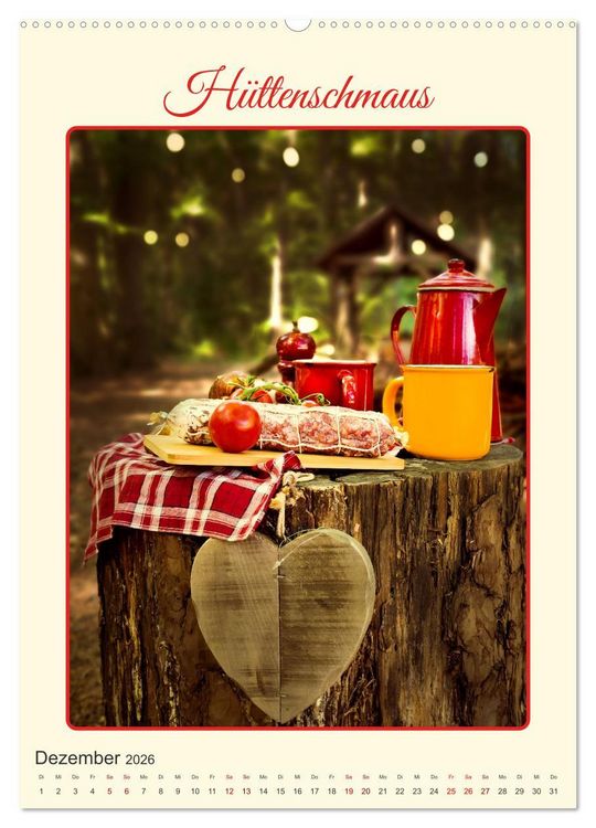 Produktbild: Aus Liebe: Picknick f&uuml;r Zwei (Wandkalender 2026 DIN A2 hoch), CALVENDO Monatskalender