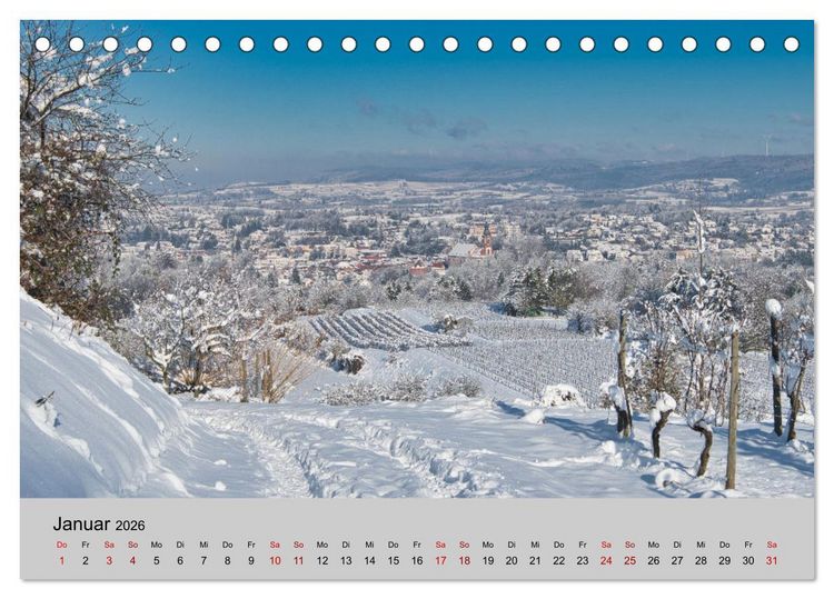Produktbild: Ettenheim - Perle der Ortenau (Tischkalender 2026 DIN A5 quer), CALVENDO Monatskalender